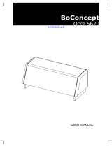 BoConcept Cupertino 5620 Assembly Instructions