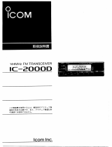 ICOM IC-2000D 取扱説明書