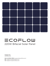 EcoFlow 220W Portable Solar Panel ユーザーマニュアル