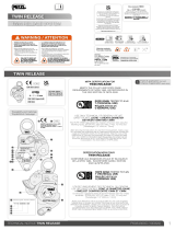 Petzl TWIN RELEASE Technical Notice