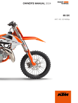 KTM 85 SX 19/16 取扱説明書