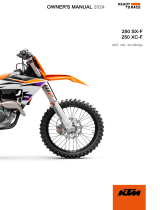 KTM 250 XC-F 取扱説明書