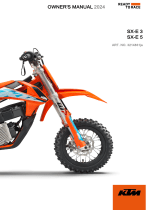 KTM SX-E 3 取扱説明書