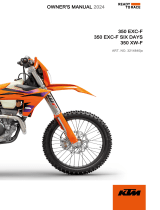 KTM 350 EXC-F 取扱説明書