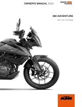 KTM 390 Adventure 取扱説明書