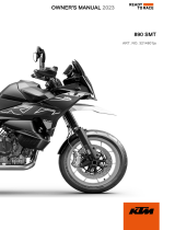 KTM 890 SMT 取扱説明書