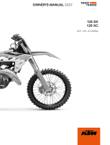 KTM 125 XC 取扱説明書