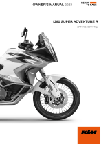 KTM 1290 Super Adventure R 取扱説明書