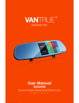 VANTRUE OnDash N3 ユーザーマニュアル