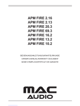 MAC Audio APM FIRE 13.2 取扱説明書