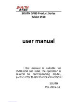SOUTH S550 ユーザーマニュアル