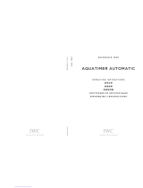 IWC Aquatimer Automatic Operating Instructions Manual