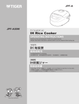 Tiger JPF-A55W Instruction manuals