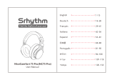 Srhythm NC75 Pro NiceComfort 75 Pro Headphones Bluetooth ユーザーマニュアル