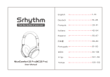 Srhythm NiceComfort NC25 Pro Headphone ユーザーマニュアル