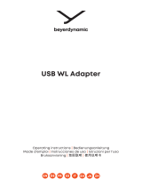 Beyerdynamic USB WL Adapter ユーザーマニュアル