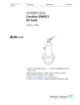 Endres+Hauser Cerabar PMP23 IO-Link Brief Short Instruction