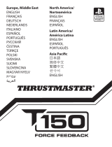 Thrustmaster 4169080 T150 RS Racing Wheel and Pedals ユーザーマニュアル