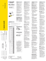 NITECORE NU25 Dual Beam USB-C Rechargeable Headlamp 取扱説明書