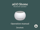 KREAFUNK aGO Stone Bluetooth Speaker ユーザーマニュアル