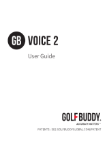 Golfbuddy Voice2 ユーザーマニュアル