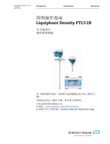 Endres+Hauser KA Liquiphant density FTL51B Short Instruction