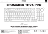 EPOMAKER TH96 Pro Mechanical Gaming Keyboard DIY Kit ユーザーガイド