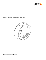 Axis TQ1602-E インストールガイド