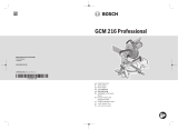 Bosch GCM 216 Professional Mitre Saw ユーザーマニュアル