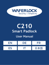 WAFERLOCK C210 Outdoor Weatherproof Smart Padlock ユーザーマニュアル