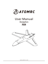 ATOMRC V1.1 KIT Electric Atomrc Fixed Wing Dolphin ユーザーマニュアル