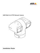 Axis Communications Q6215-LE PTZ Network Camera インストールガイド