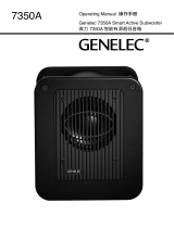 Genelec 8320 and 7350 Stereo System 取扱説明書