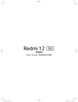 Xiaomi Redmi 12 5G XIG03  取扱説明書