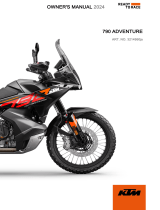 KTM 790 Adventure 取扱説明書