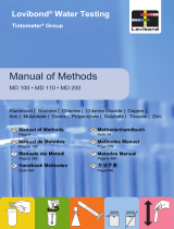 Lovibond Handbook of Methods MD100/110/200 ユーザーマニュアル