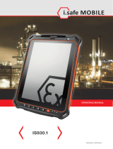 i safe MOBILE i-safe MOBILE M93A01 Android 20.3cm Octa Core Tablet ユーザーガイド