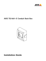 Axis TQ1601-E インストールガイド