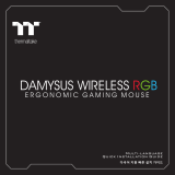 Thermaltake DAMYSUS Wireless RGB Ergonomic Gaming Mouse インストールガイド