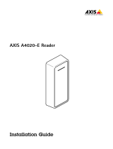 Axis A4020-E RFID Reader インストールガイド