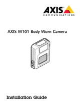 Axis W101 Body Worn Camera インストールガイド