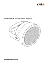 Axis C1610-VE インストールガイド