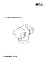 Axis Communications Q6225-LE インストールガイド
