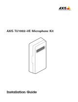 Axis Communications TU1002-VE インストールガイド