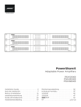 Bose PSX Series インストールガイド