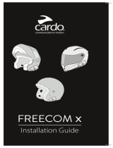 Cardo FREECOM 4x インストールガイド