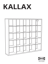 IKEA KALLAX Shelving unit インストールガイド