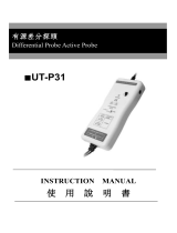 UNI-T UT-P31 Differential Probe Active Probe ユーザーマニュアル