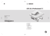 Bosch GTS 10 J ユーザーマニュアル