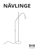 IKEA NAVLINGE LED Floor/Read Lamp ユーザーマニュアル